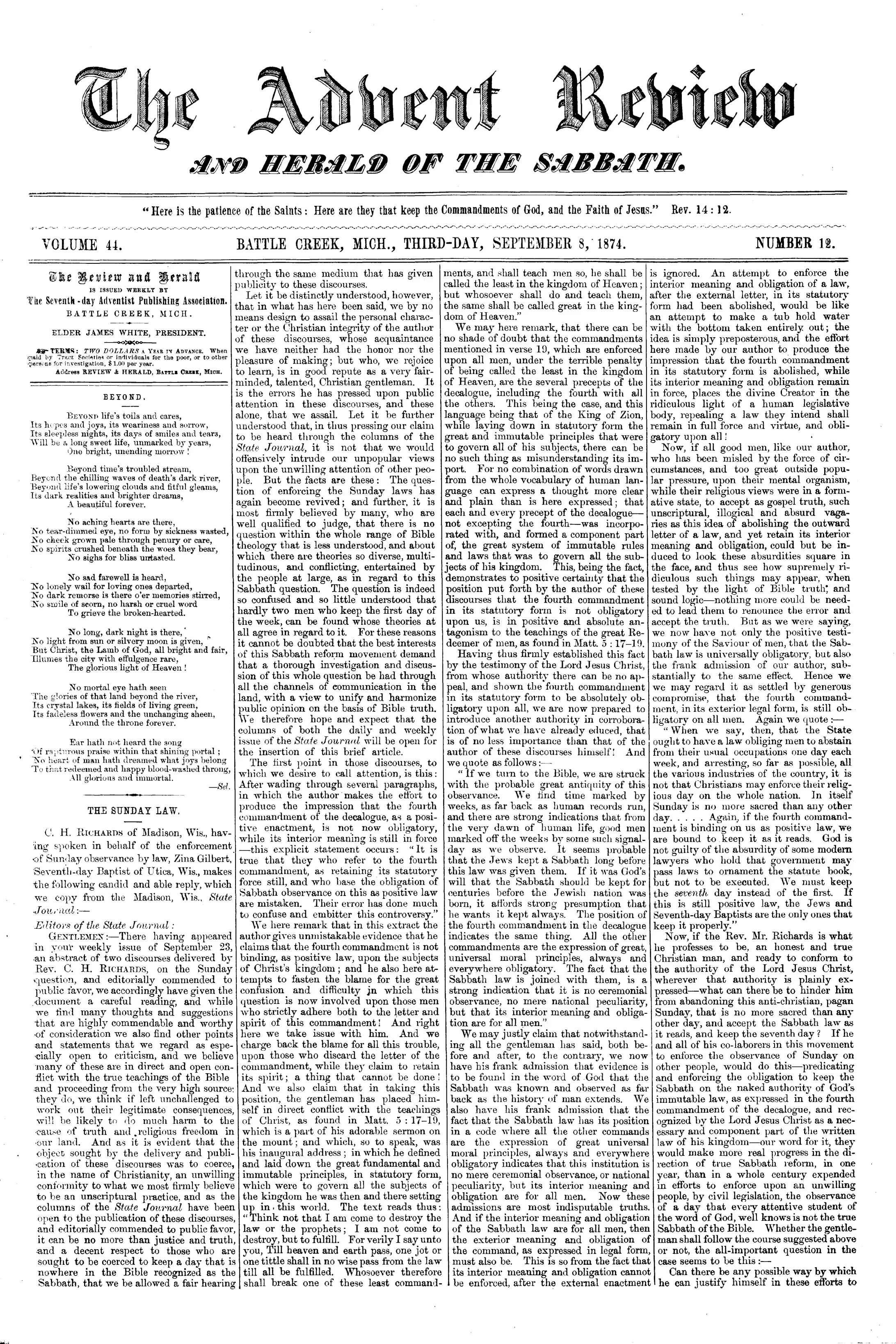 Vol. 44, No. 12.