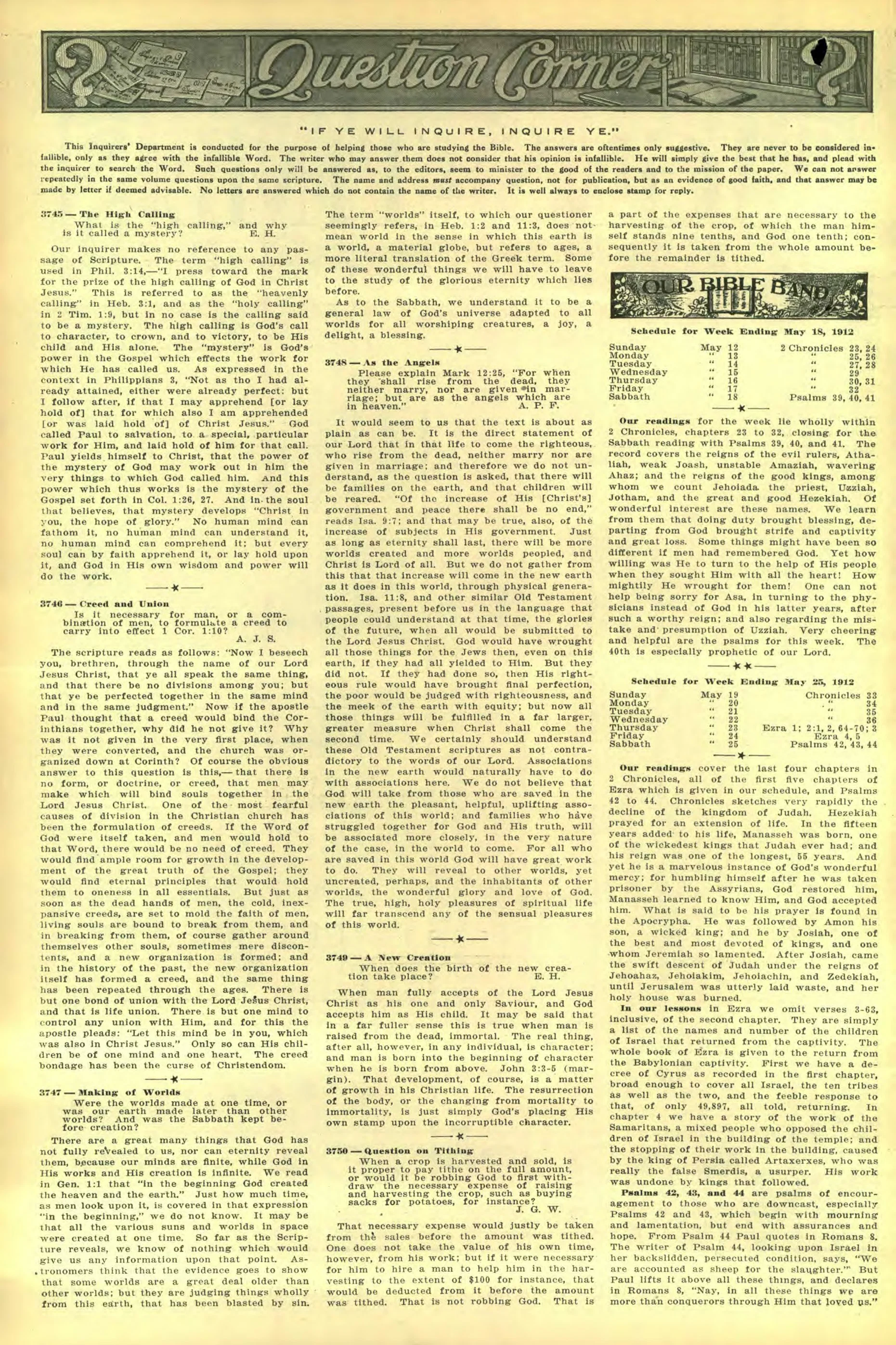 Vol. 39, No. 19.