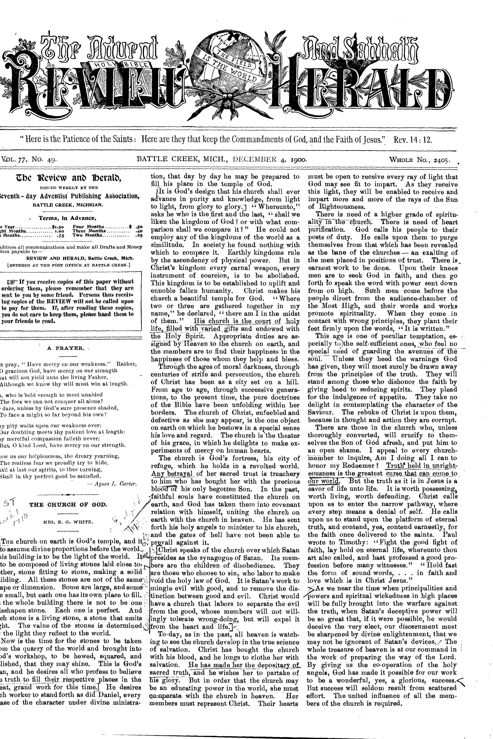 Vol. 77, No. 49.