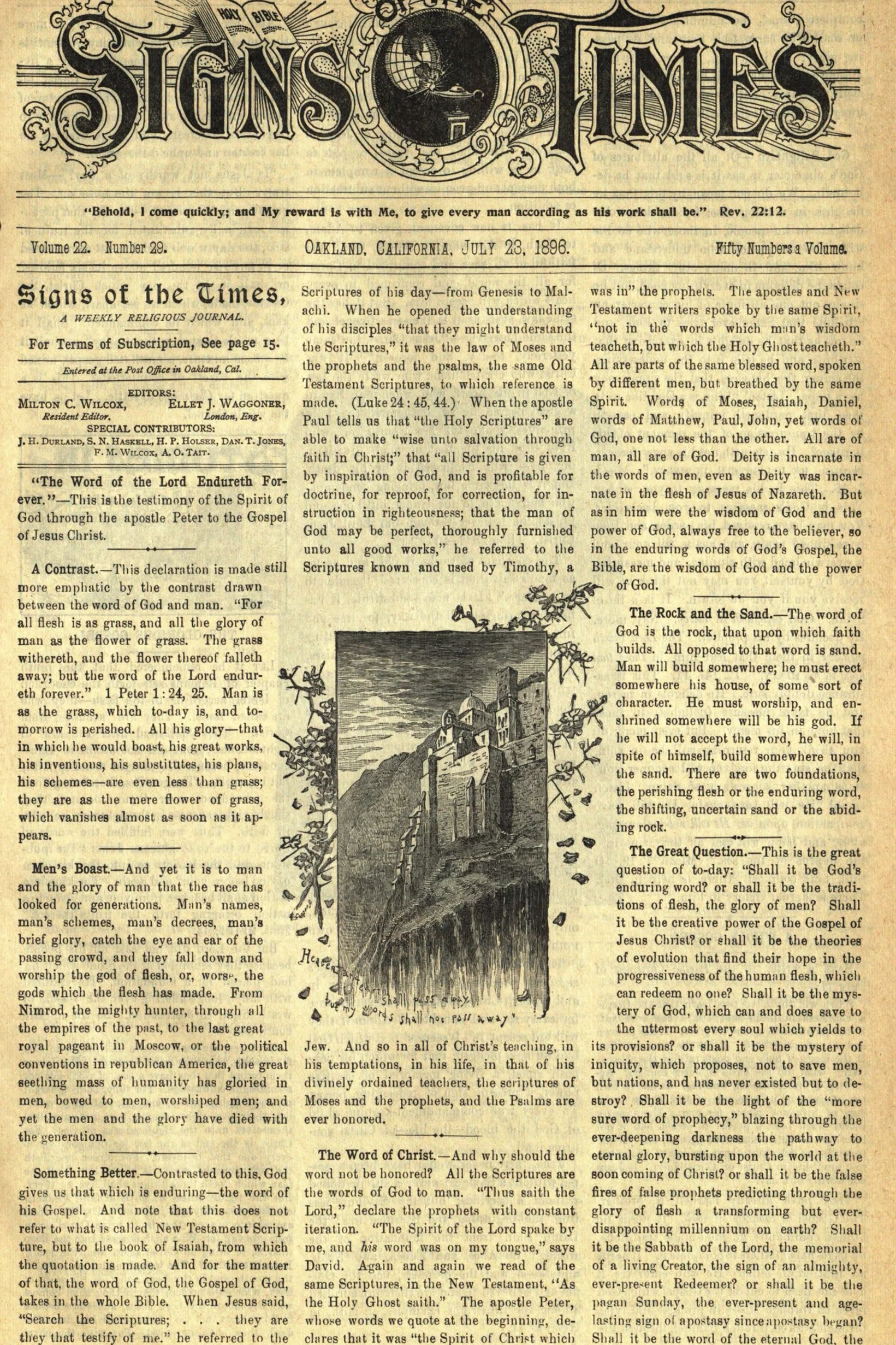Vol. 22, No. 29.