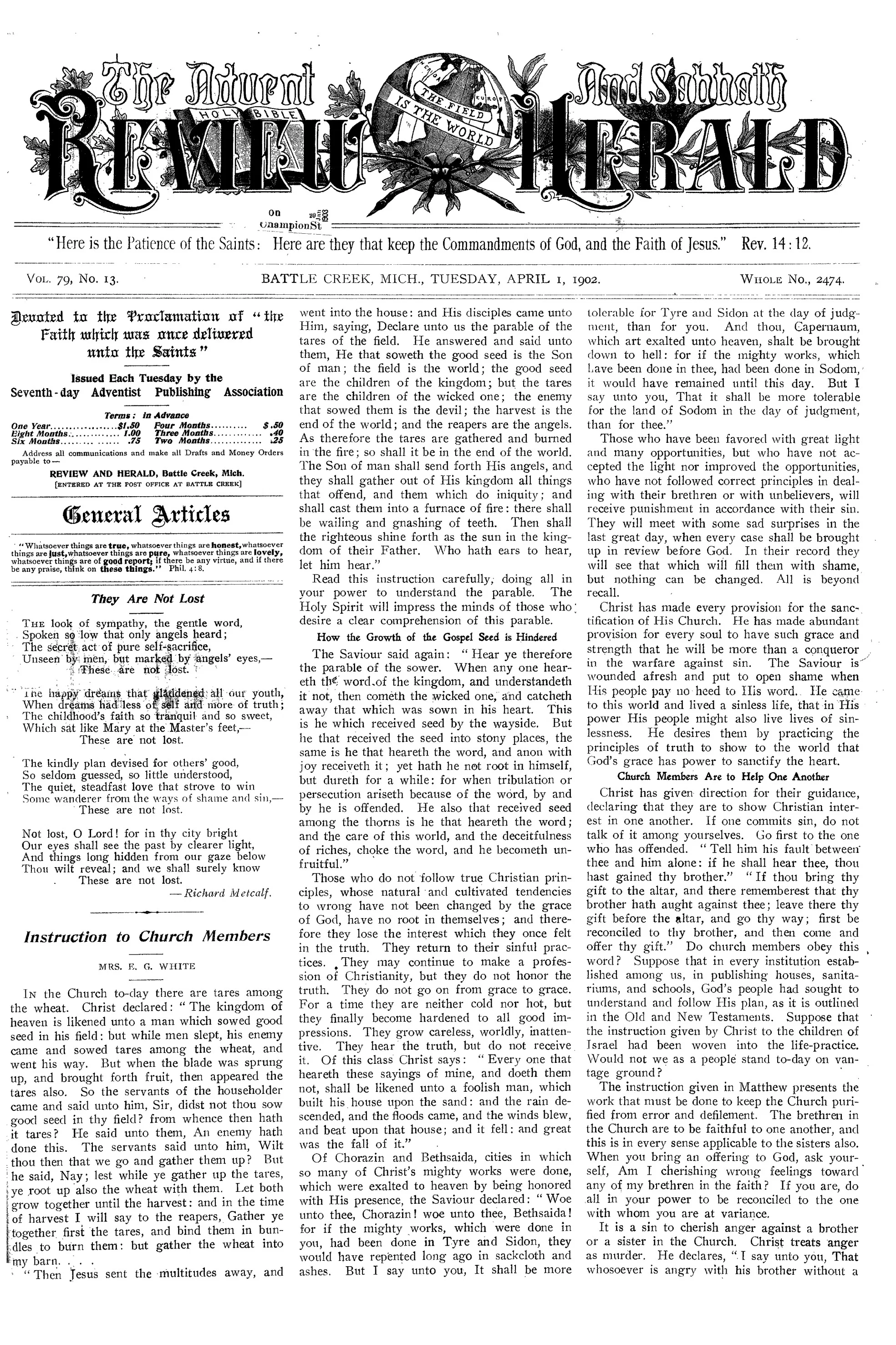 Vol. 79, No. 13.