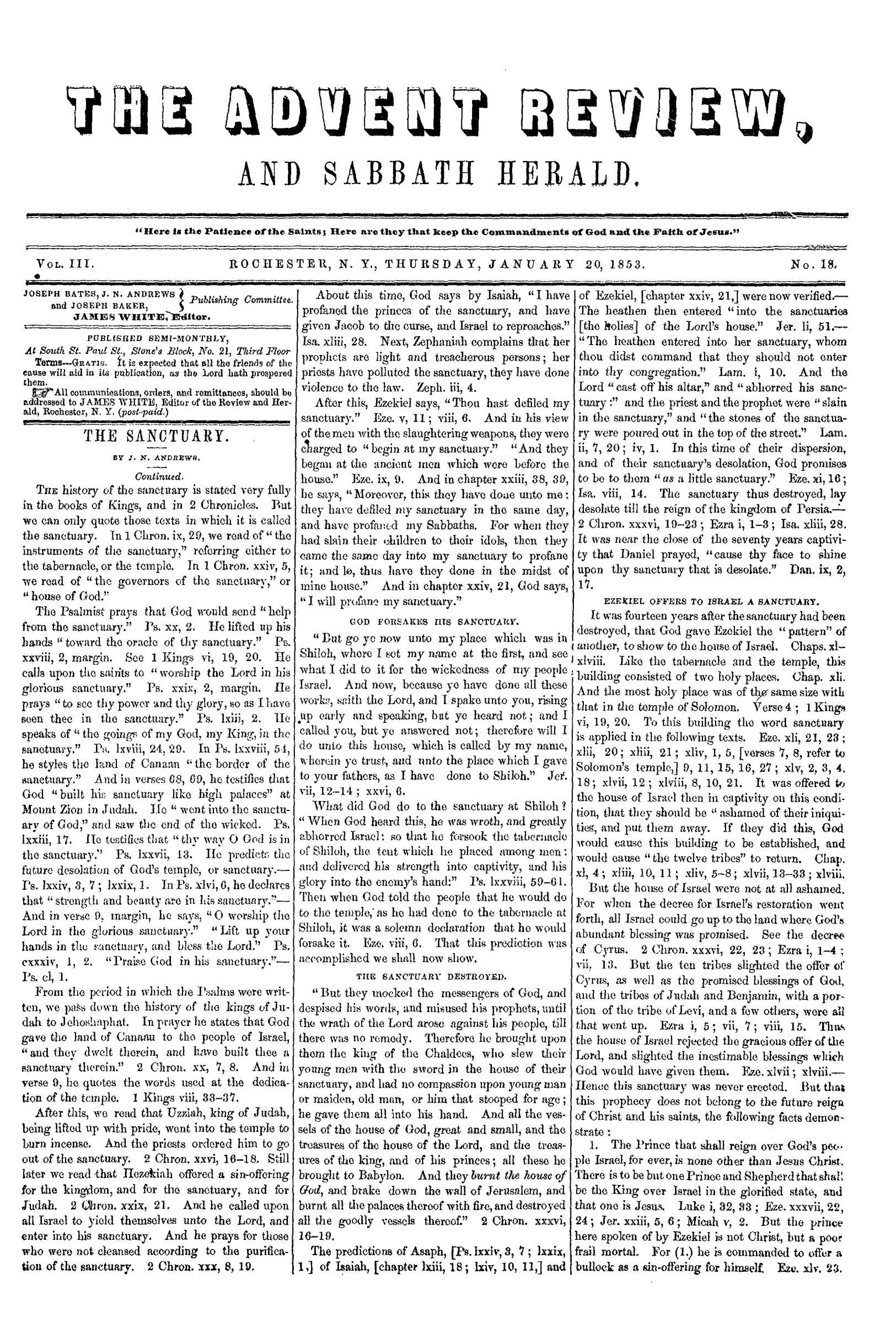 Vol. 3, No. 18.
