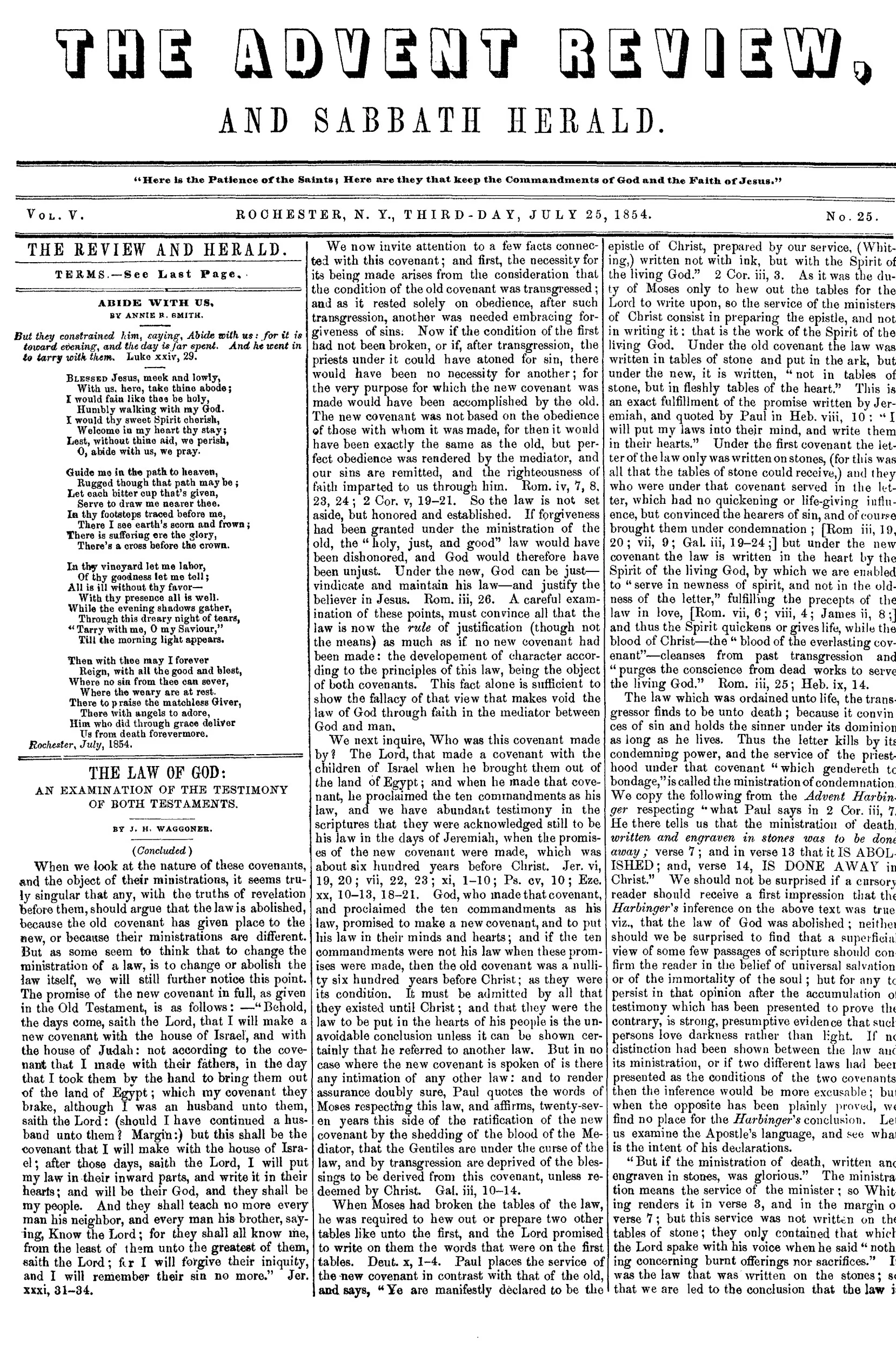 Vol. 5, No. 25.