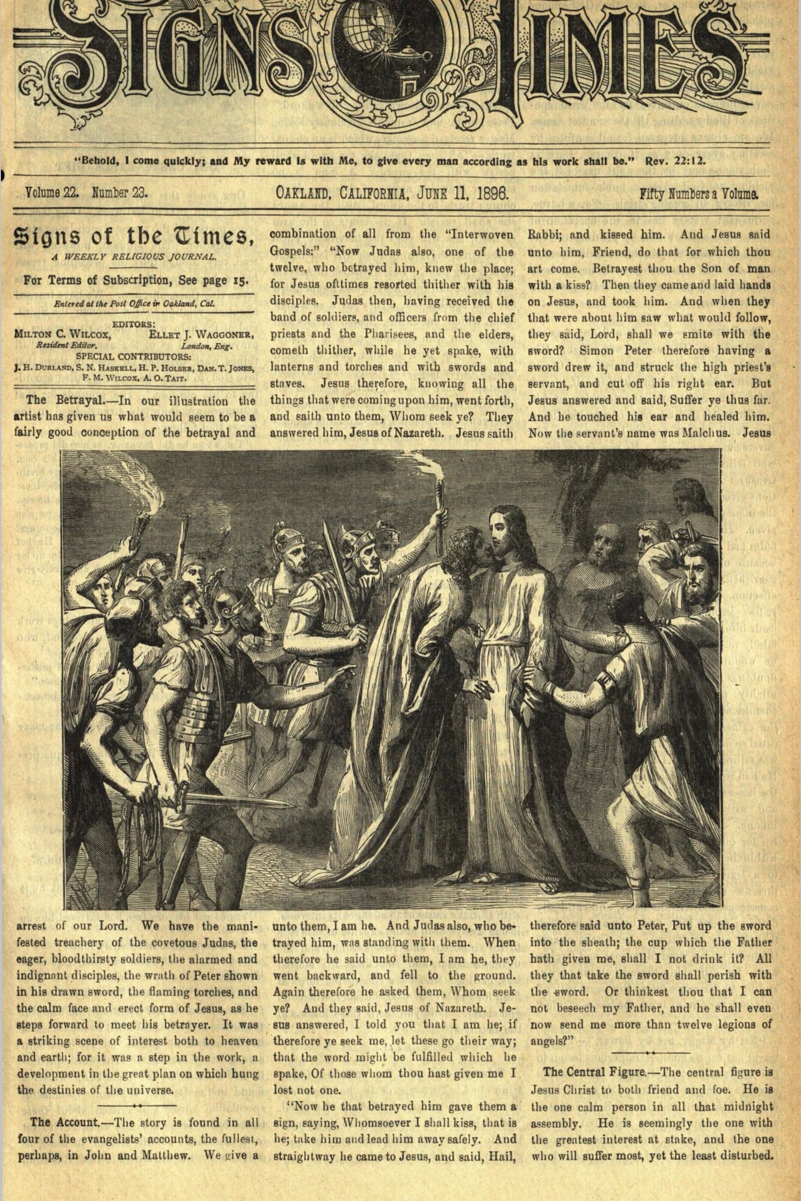 Vol. 22, No. 23.