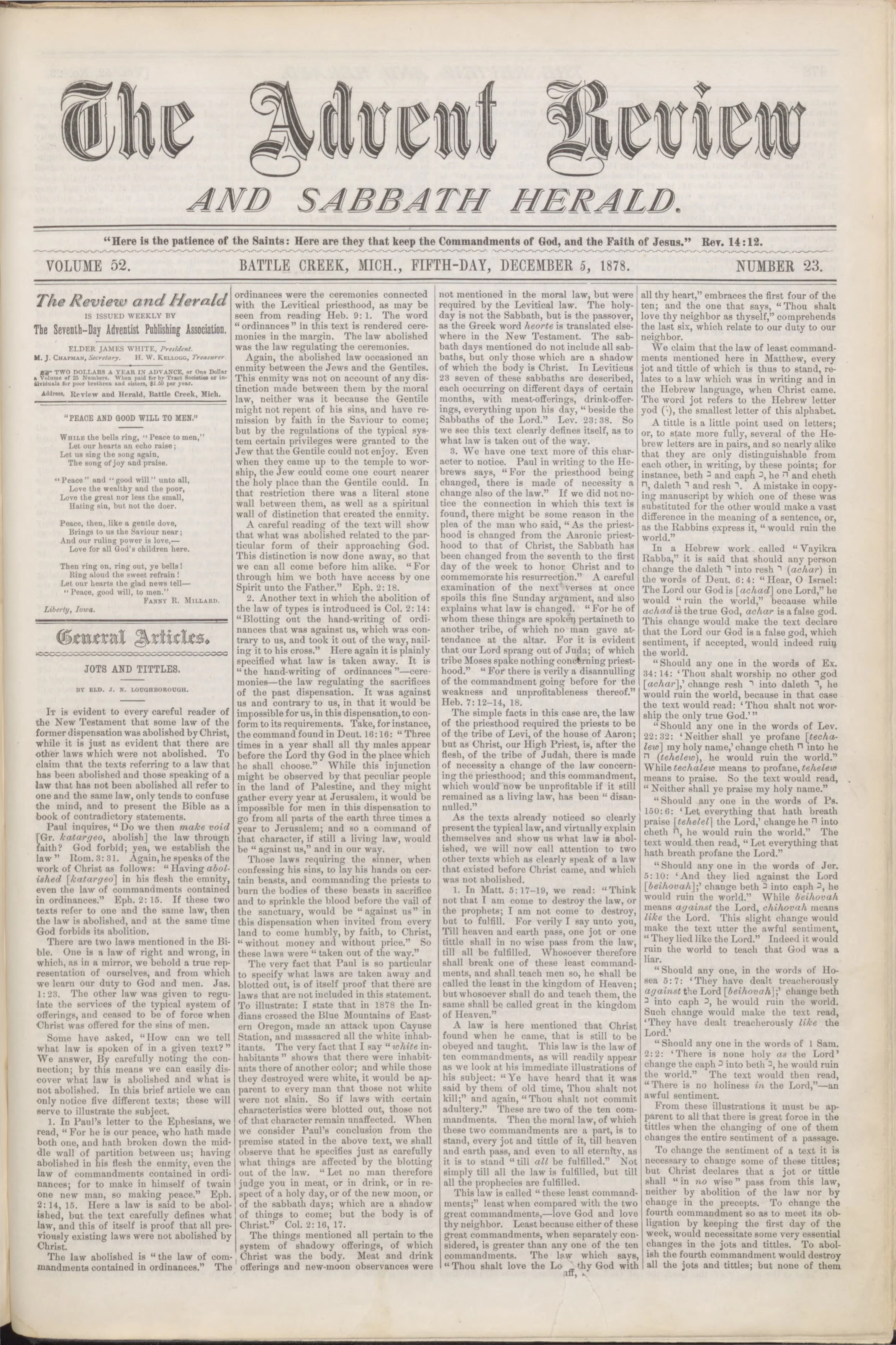 Vol. 52, No. 23.