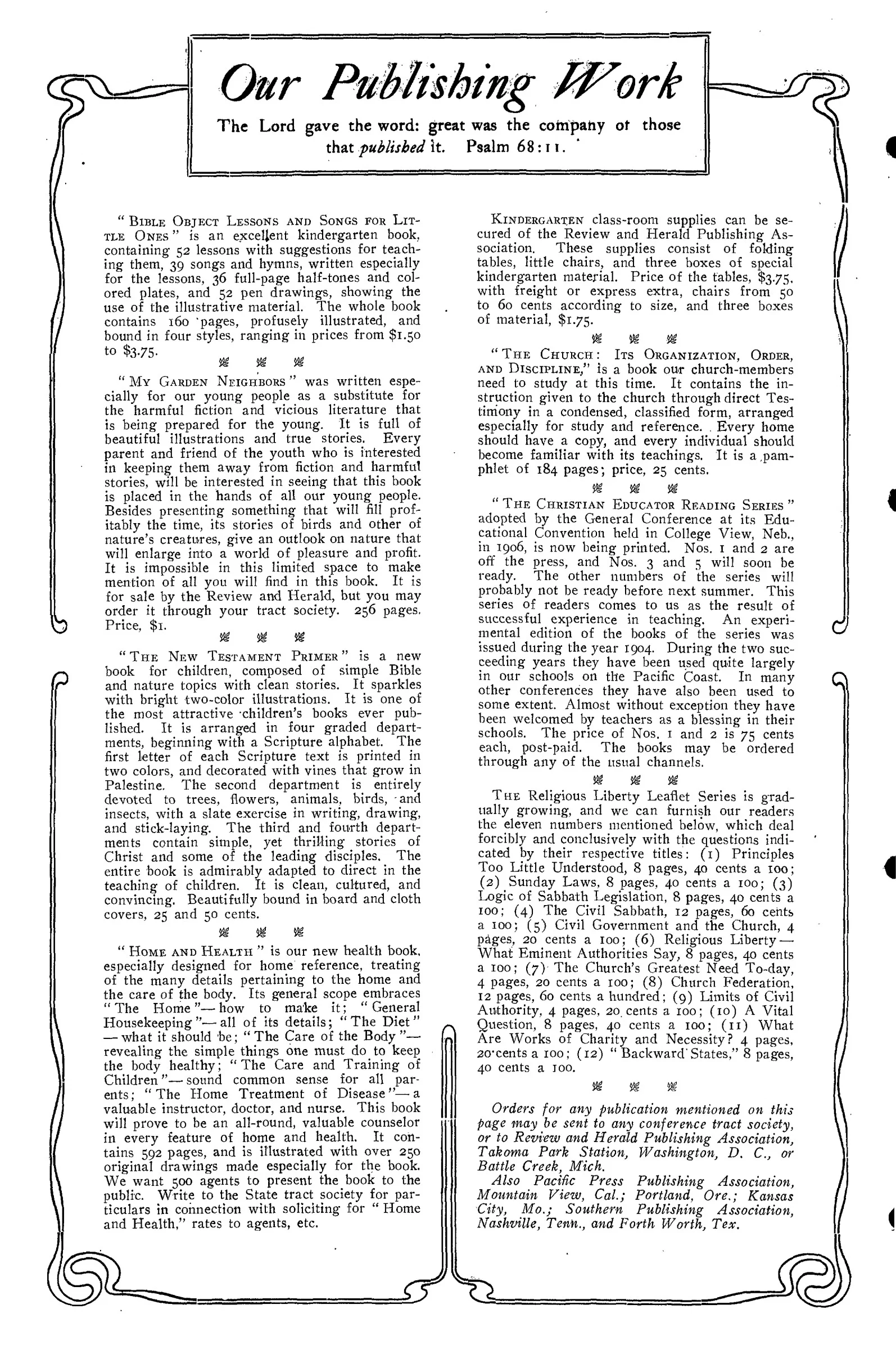 Vol. 84, No. 25.