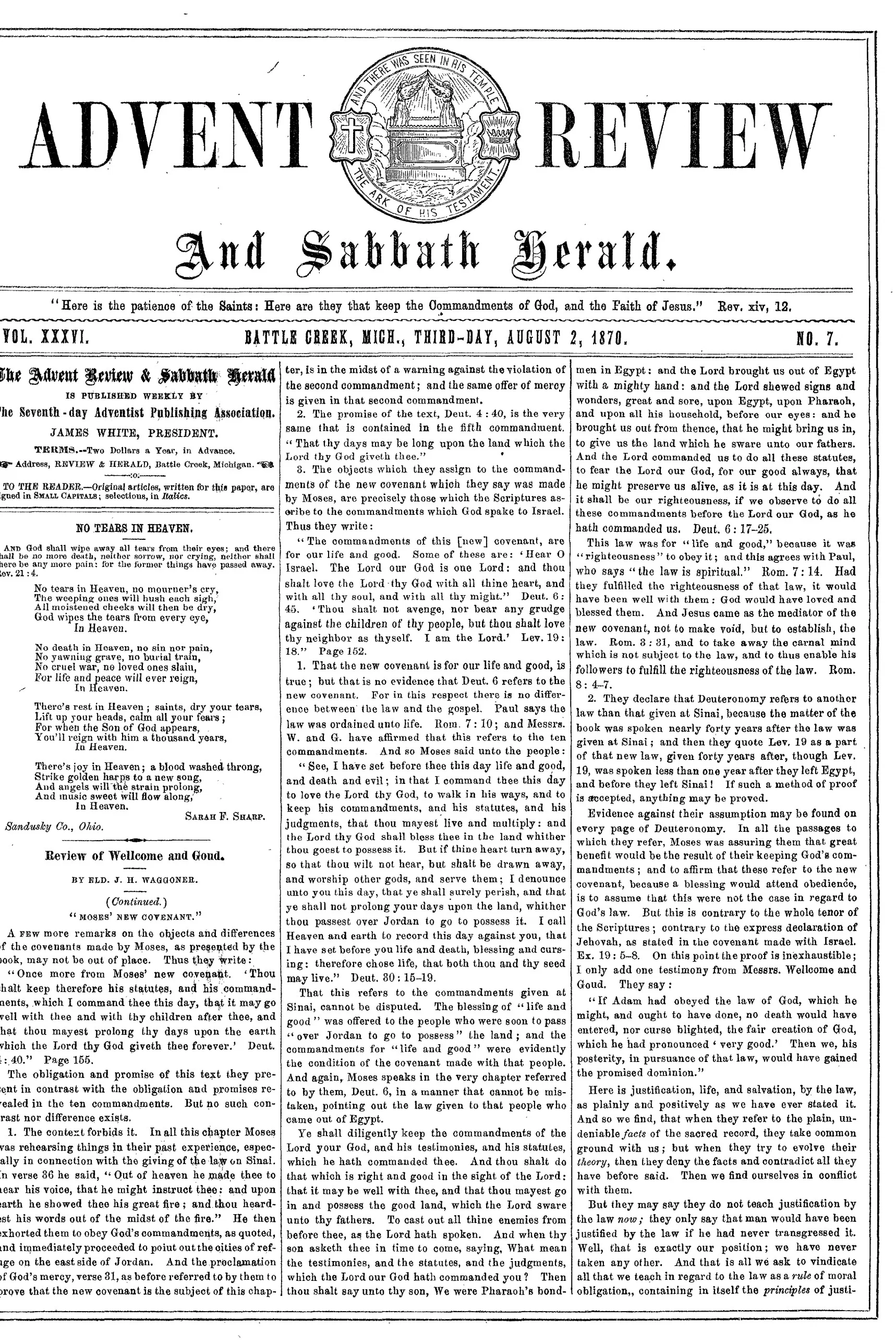 Vol. 36, No. 7.