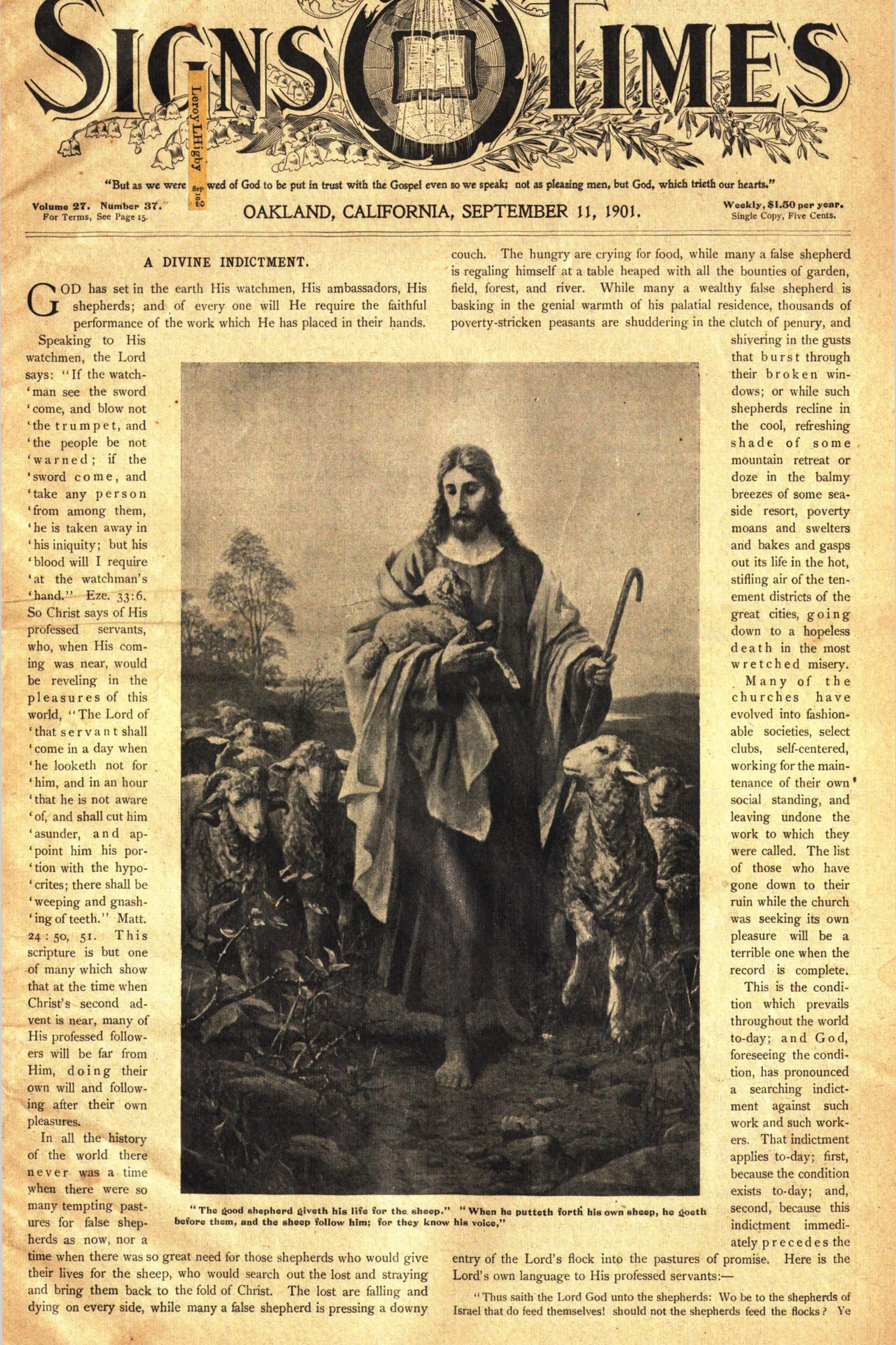 Vol. 27, No. 37.