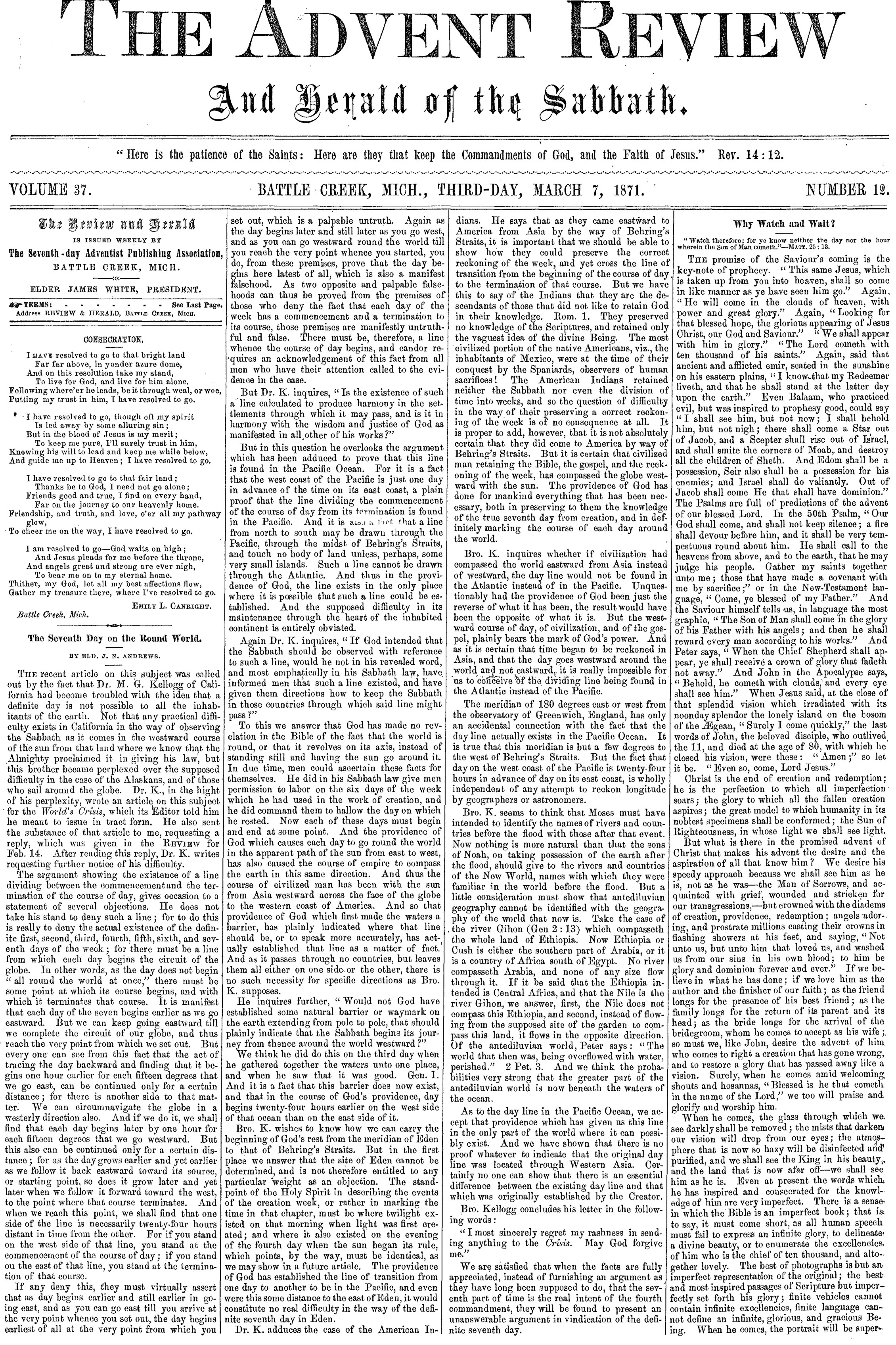 Vol. 37, No. 12.