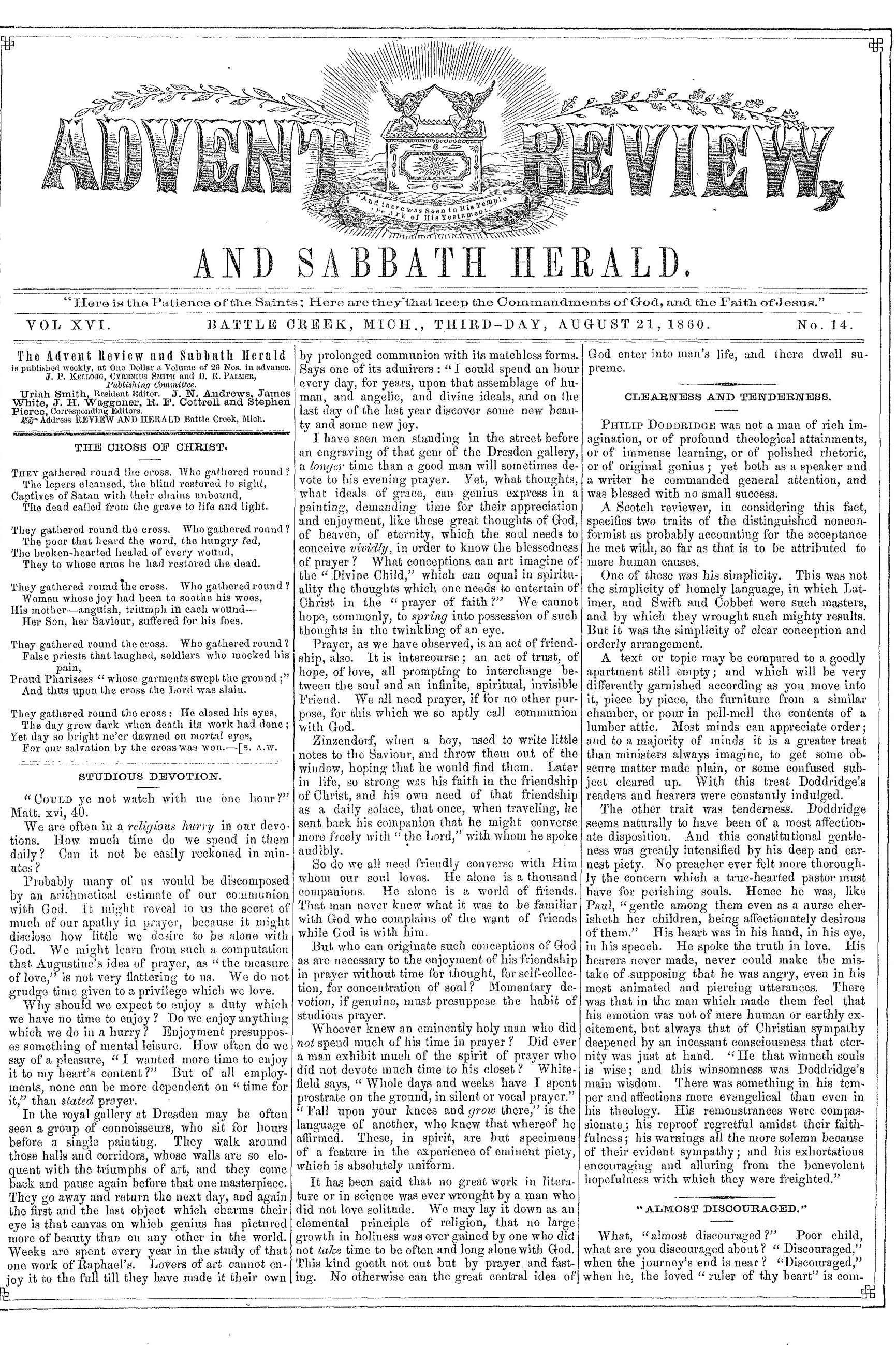 Vol. 16, No. 14.