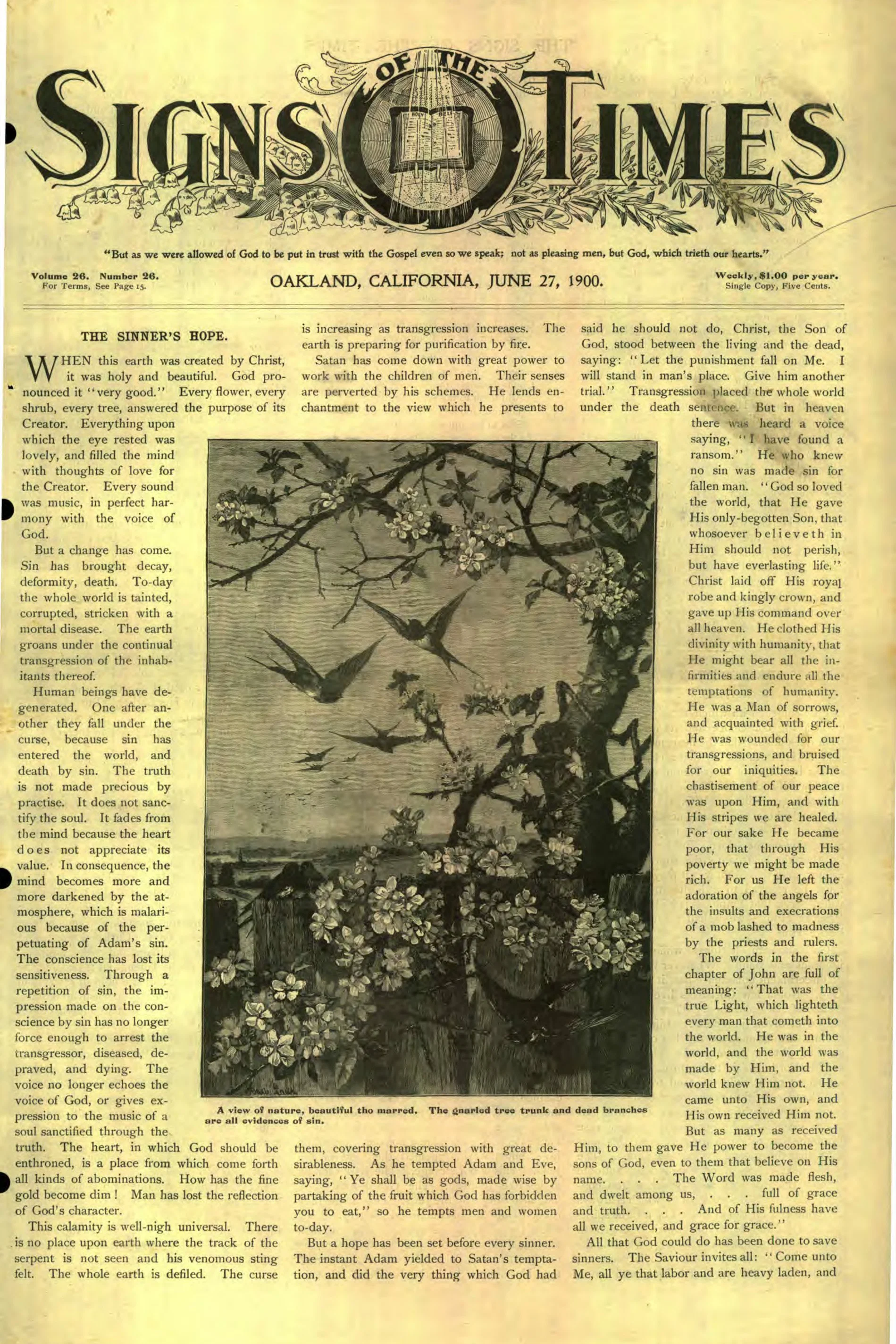 Vol. 26, No. 26.