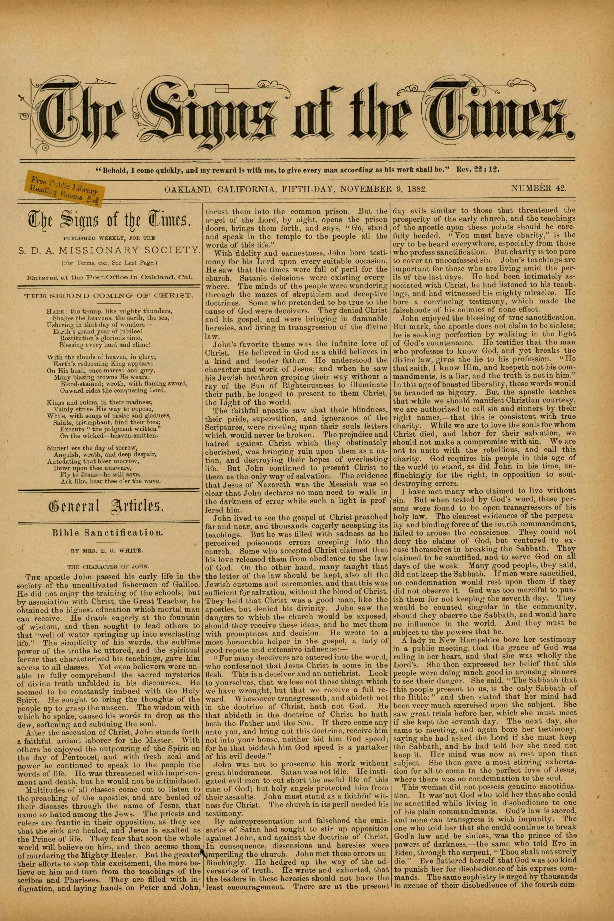 Vol. 8, No. 42.