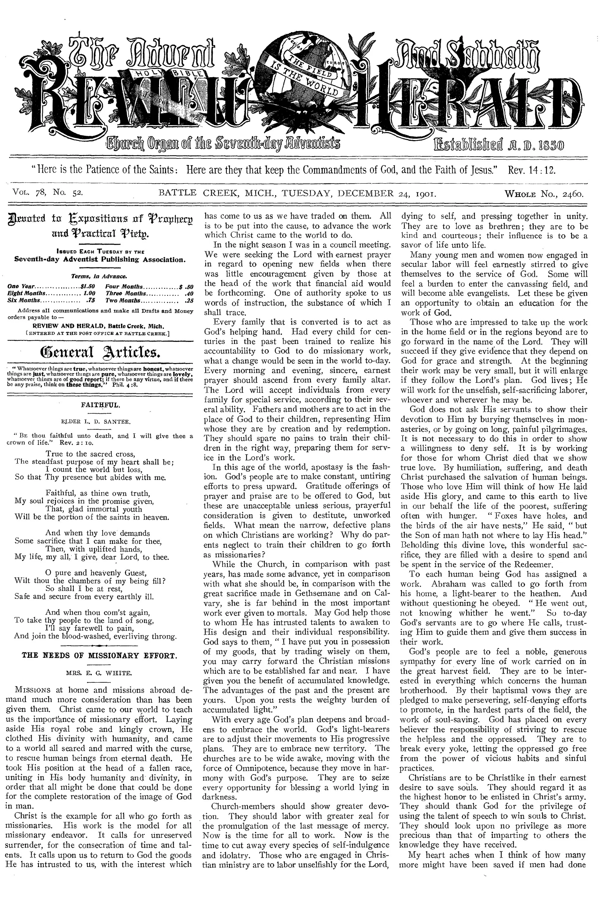 Vol. 78, No. 52.