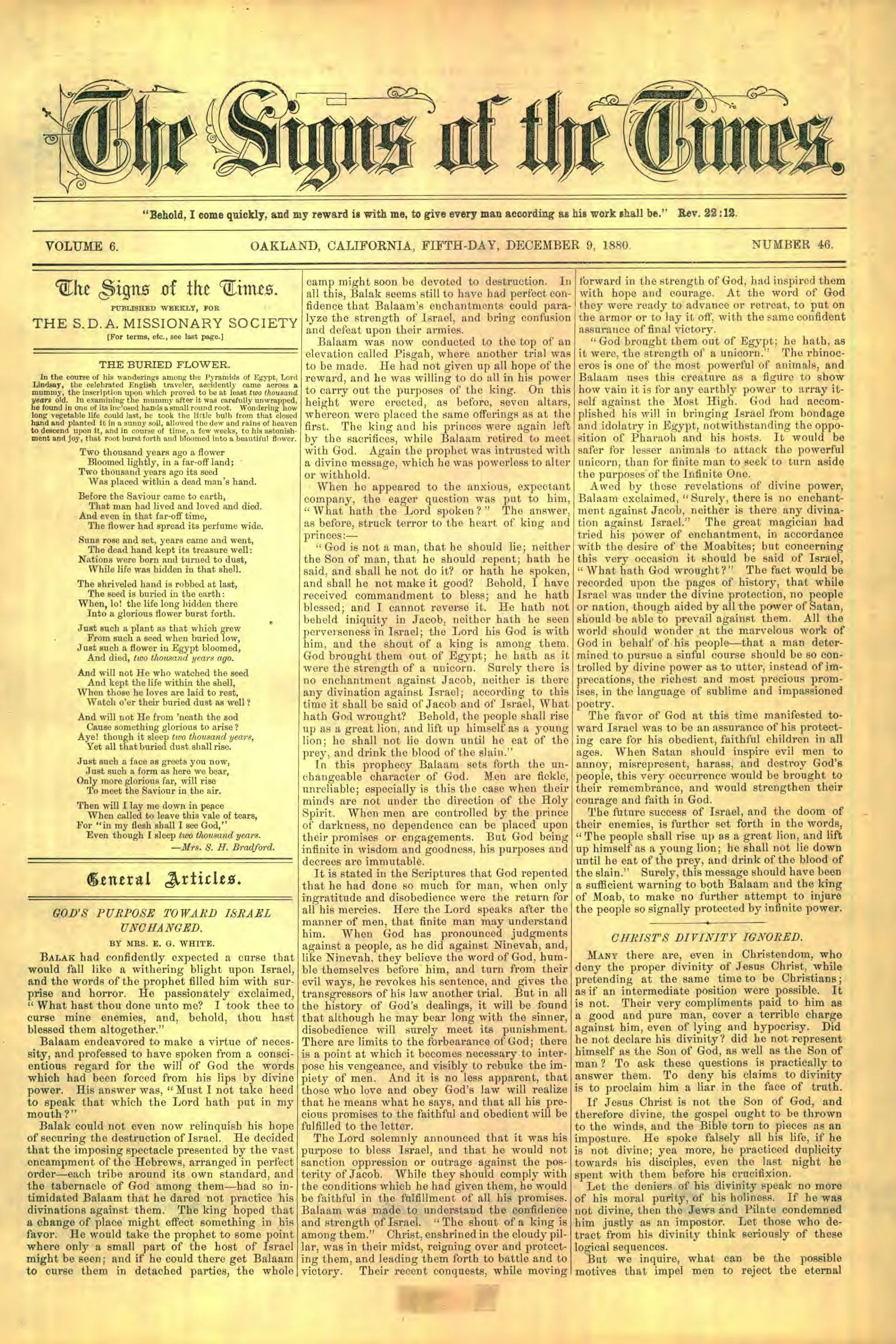 Vol. 6, No. 46.