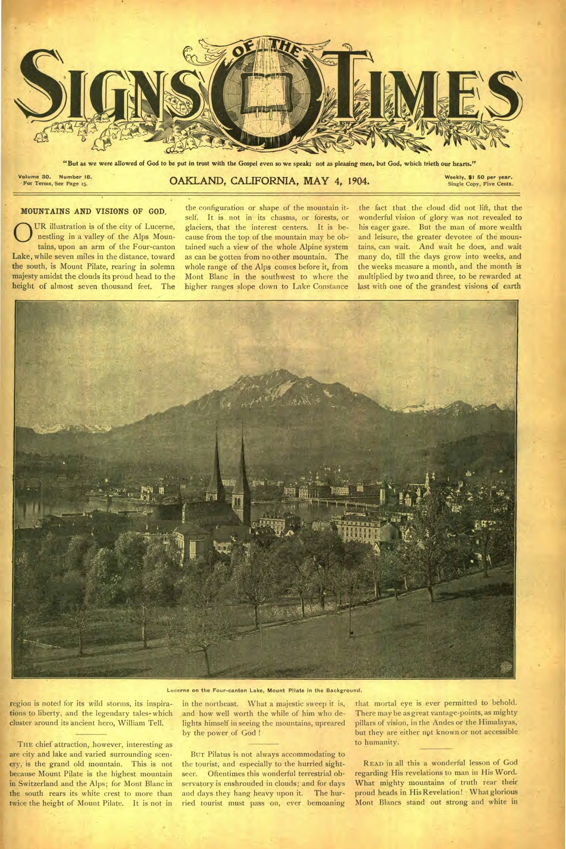 Vol. 30, No. 18.