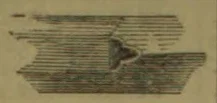 A cross-sectional engraving shows horizontal layers interrupted by an irregular central feature.