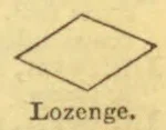 A simple outlined lozenge, or diamond-shaped figure.