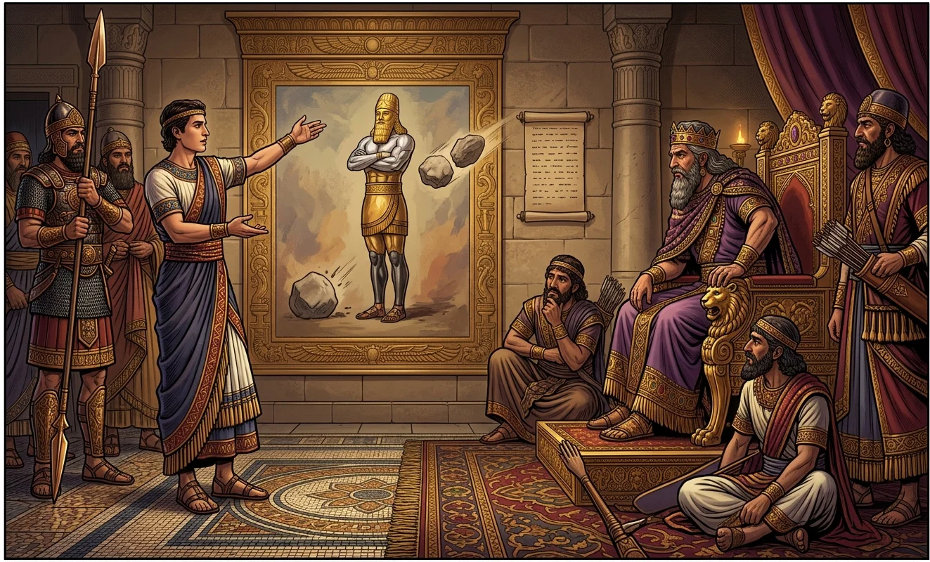 DANIEL INTERPRETING NEBUCHADNEZZAR'S DREAM