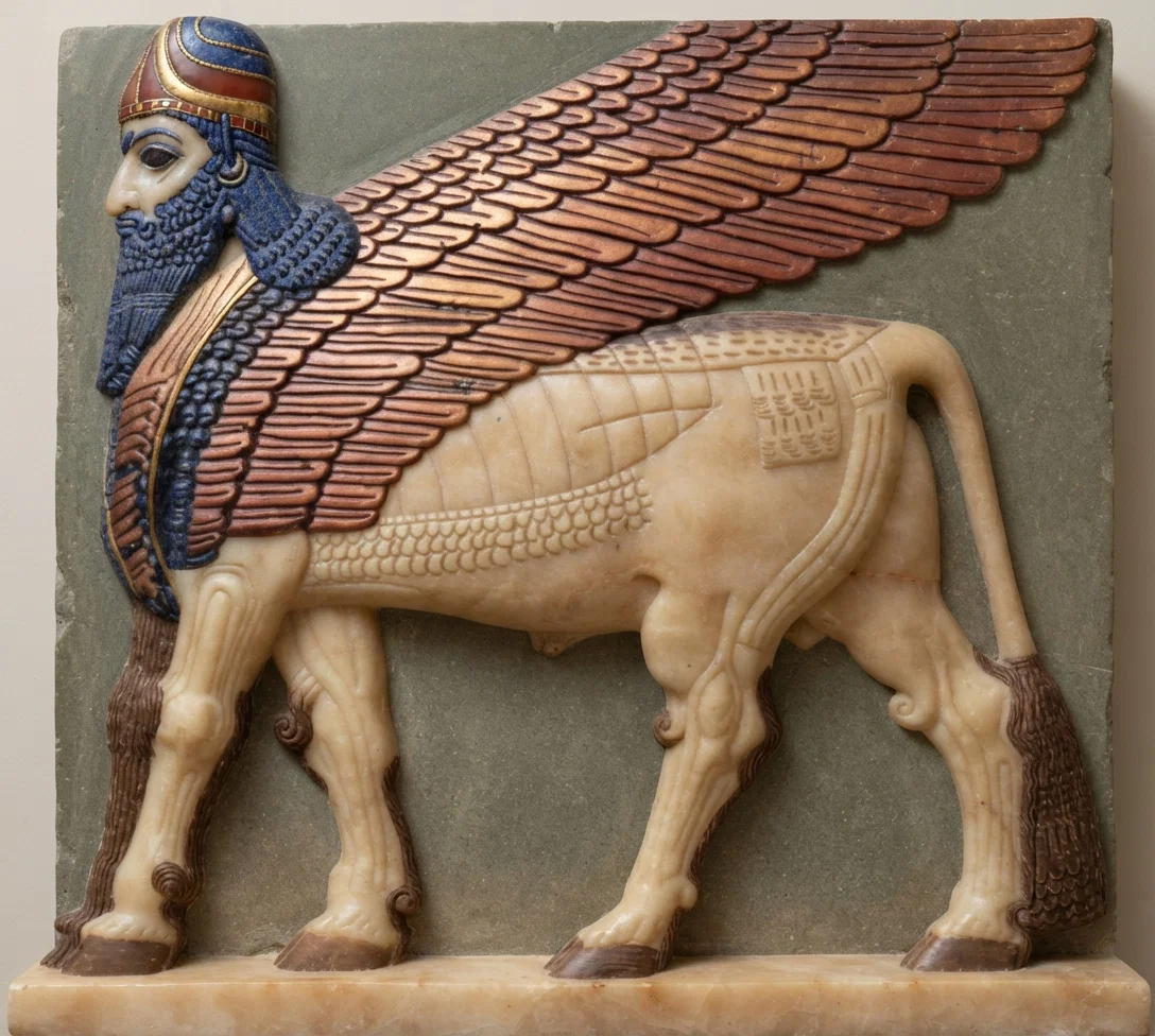 The Winged Man-Headed Ox from Nimrod.