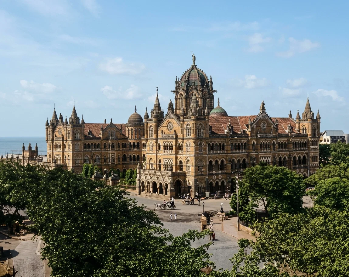 RAILWAY STATION, BOMBAY