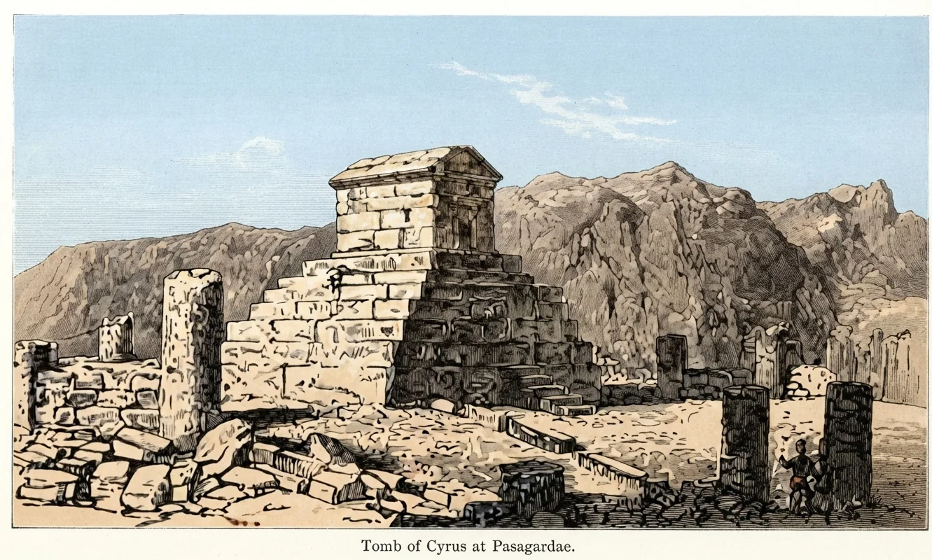 Tomb of Cyrus at Pasagardae.