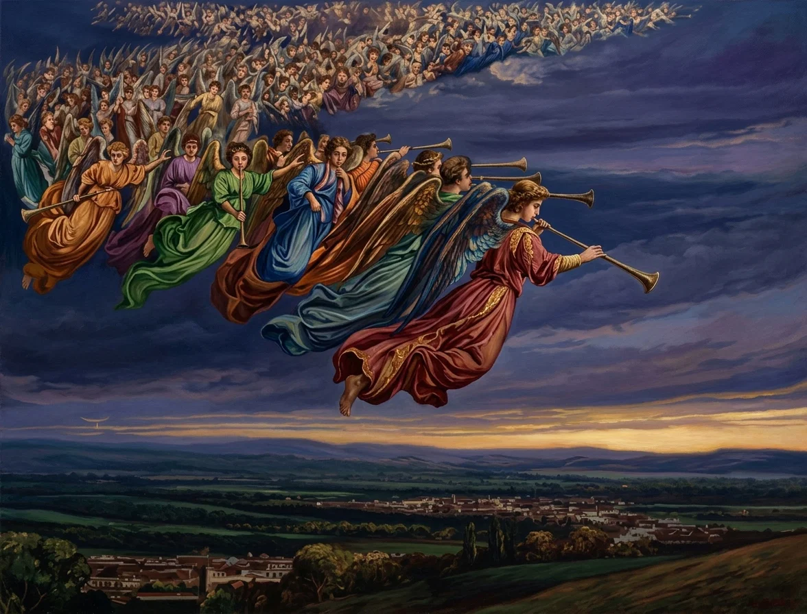 “He shall send forth His angels”