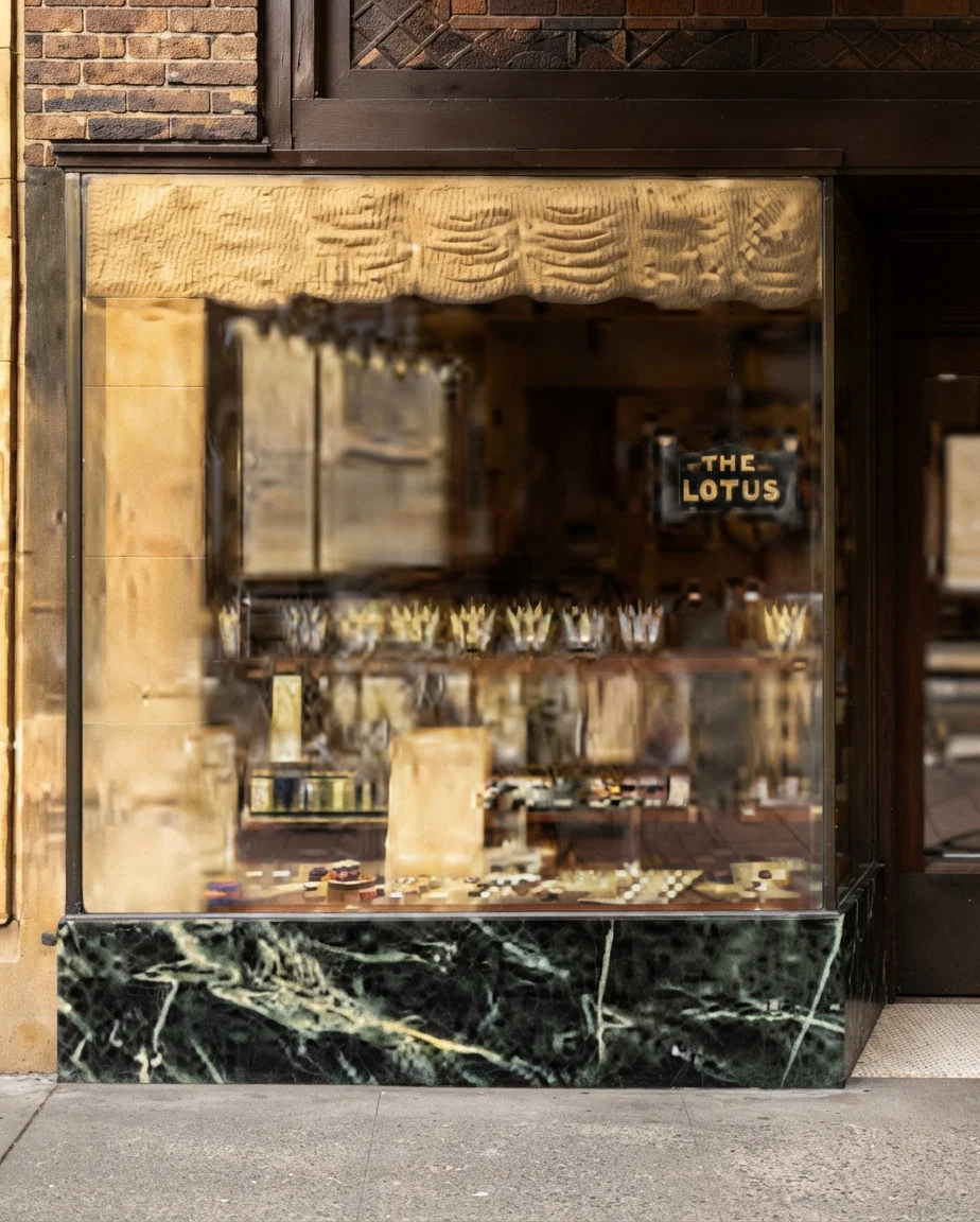 This up-to-date confectionery store has replaced the Imperial Wholesale Liquor Store in Seattle, Washington, and under the same management. See companion picture on preceding page. What an improvement!