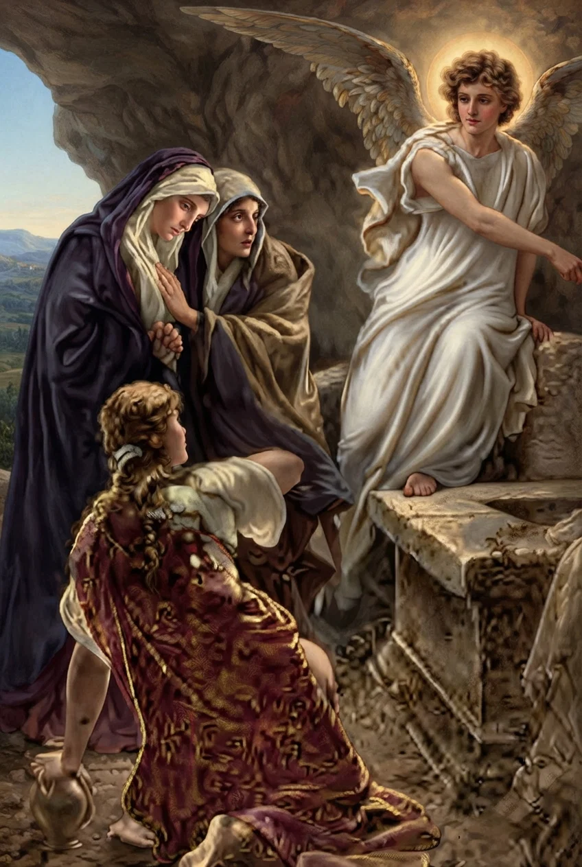 "The resurrection morn saw personified Righteousness arise triumphant."