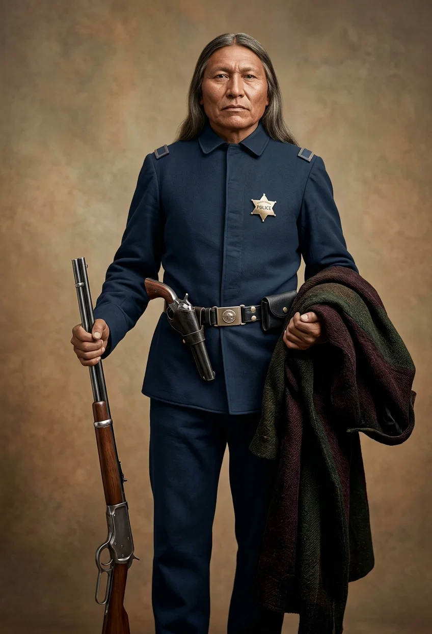 Black Coyote, Chief of Police.