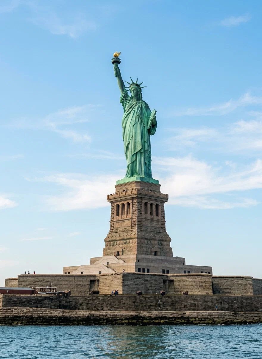 Under National Reformers the great Bartholdi Statue of Liberty would be a gigantic falsehood.