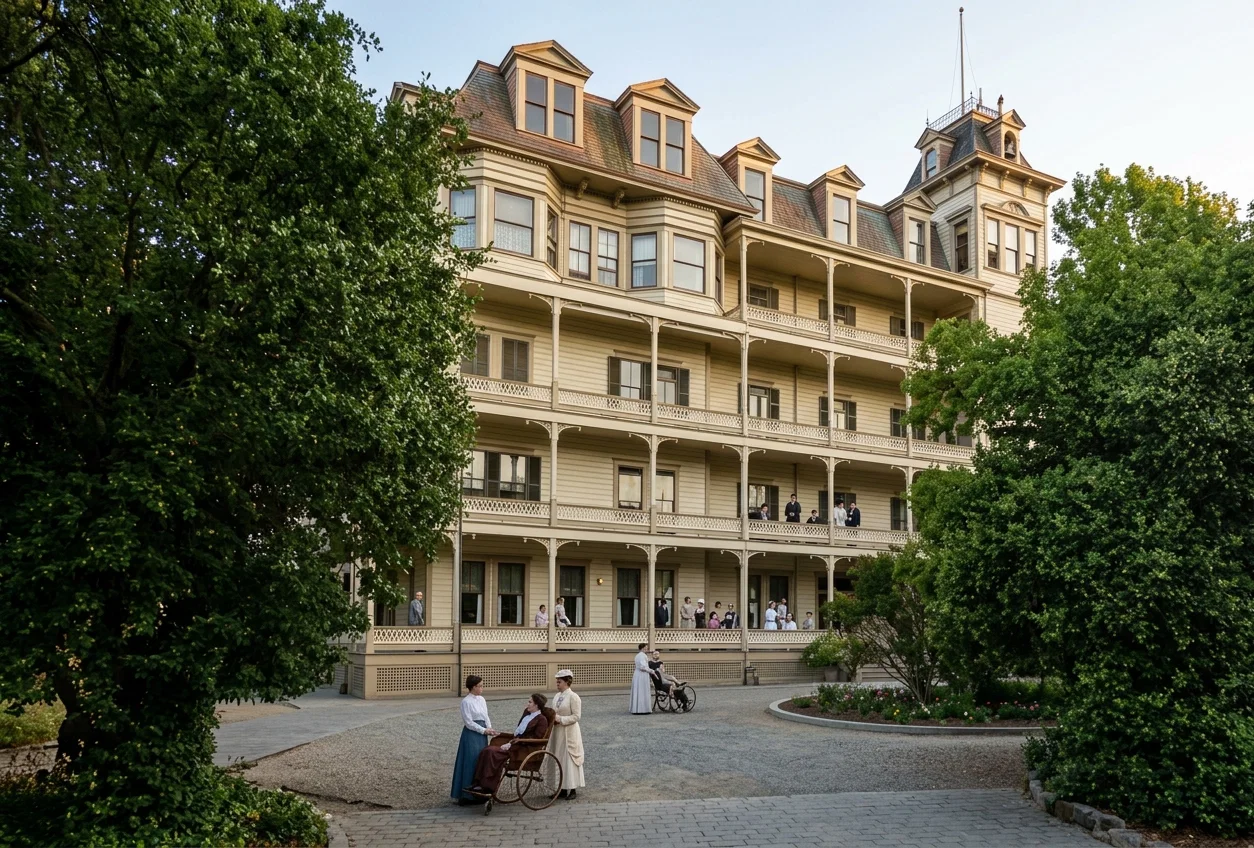 THE SANITARIUM AT ST. HELENA, CAL.
