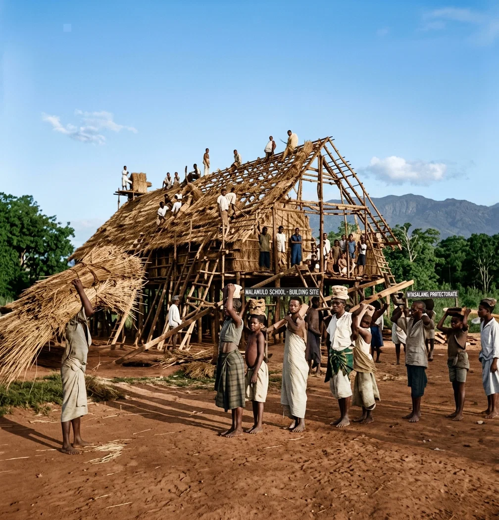 The Building of our new Malamulo School