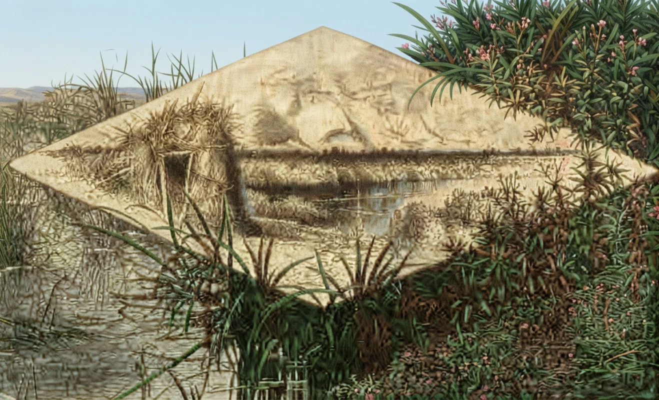 Banks of the Jordan Where John Is Supposed to Have Baptized Jesus