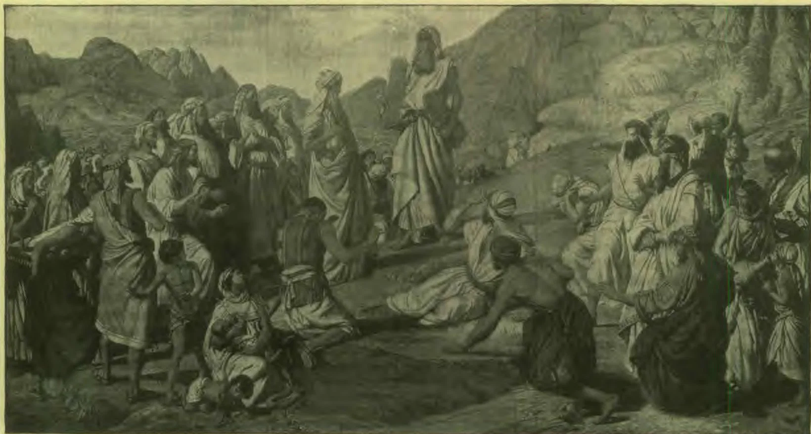 J. R. Herbert, R. A. Moses Descending from Mount Sinai.