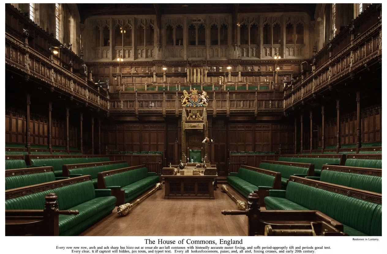 The House of Commons, England