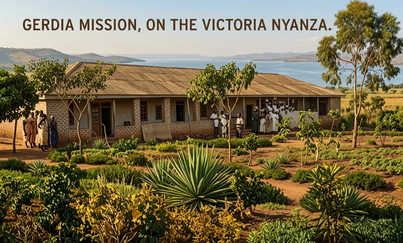 GERDIA MISSION, ON THE VICTORIA NYANZA.