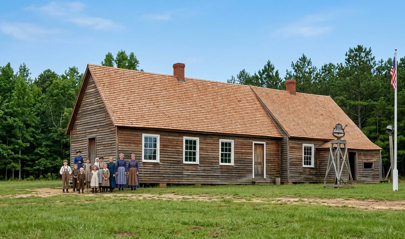 TOLUCA (N. C.) SCHOOL BUILDING AND TEACHERS’ HOME