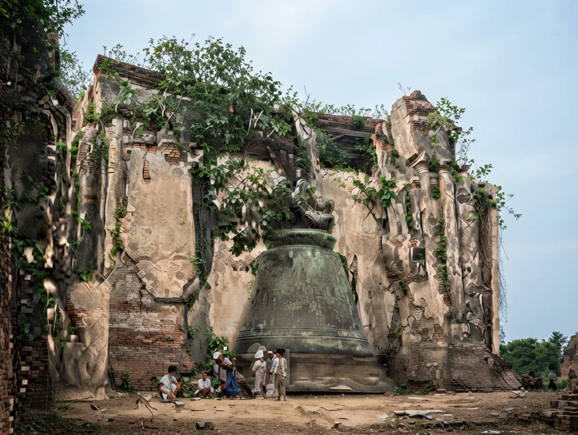 The Great Mongoon Bell, Burma.