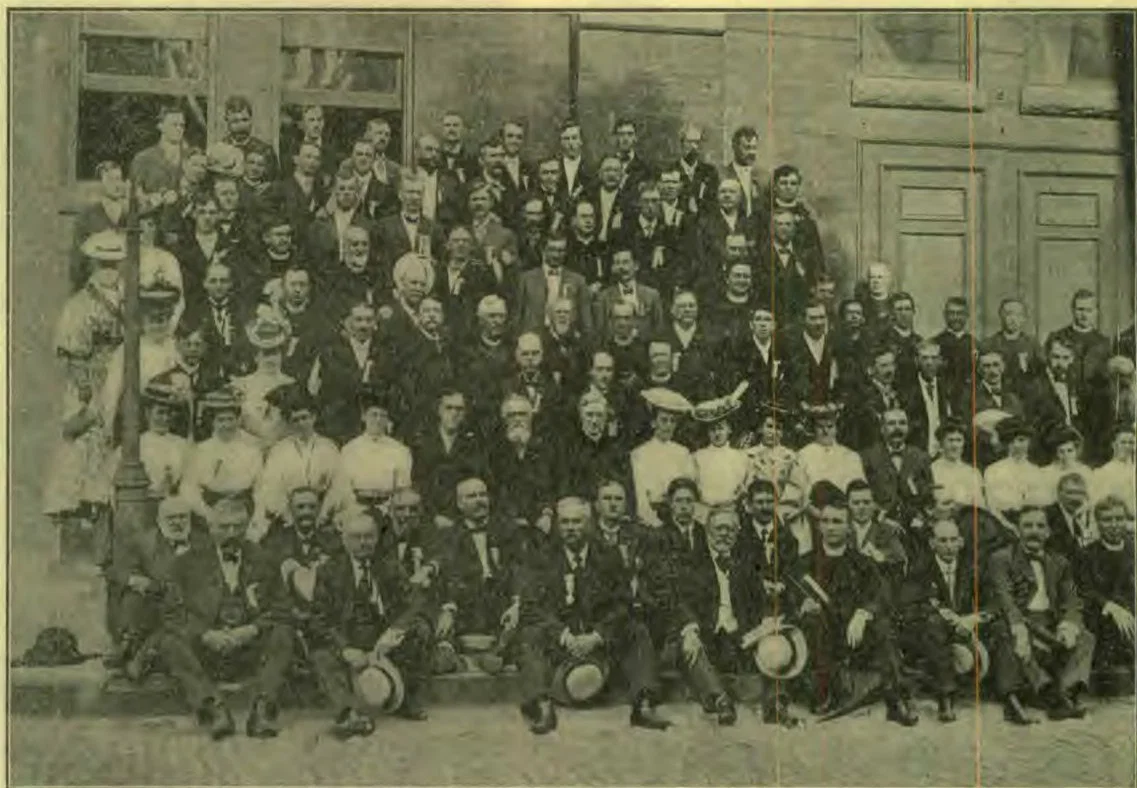 Prelates and Delegates at the Federation Meeting.