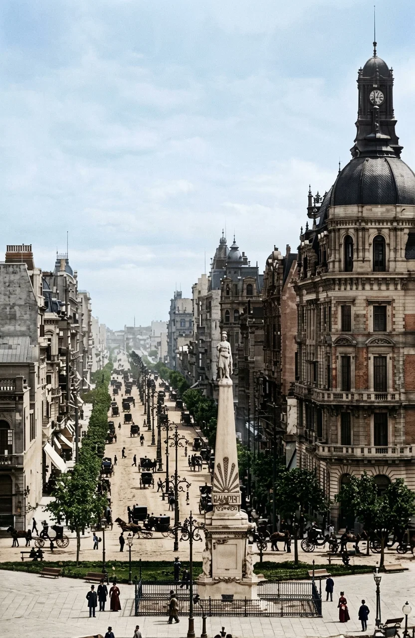Mayo Avenue, Buenos Ayres.