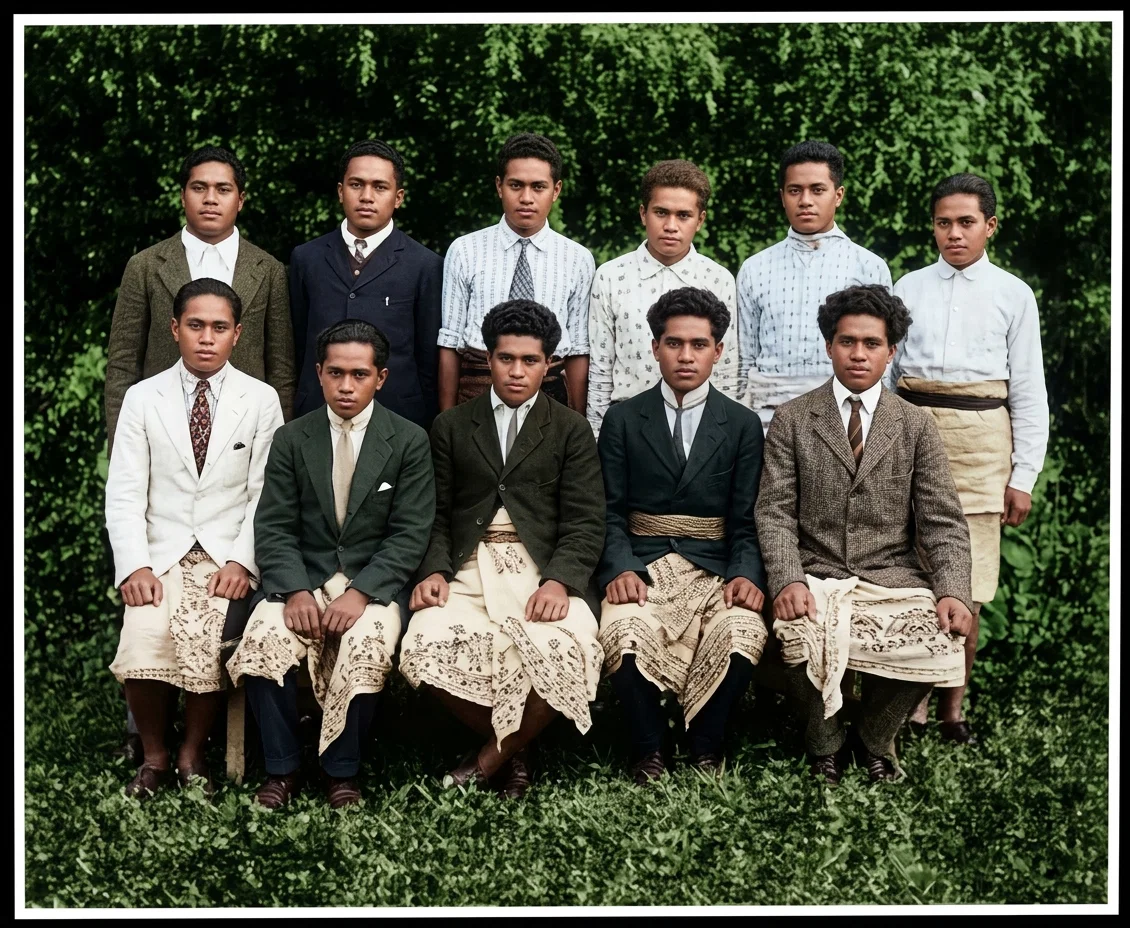 BOYS AT OUR SCHOOL IN FIJI