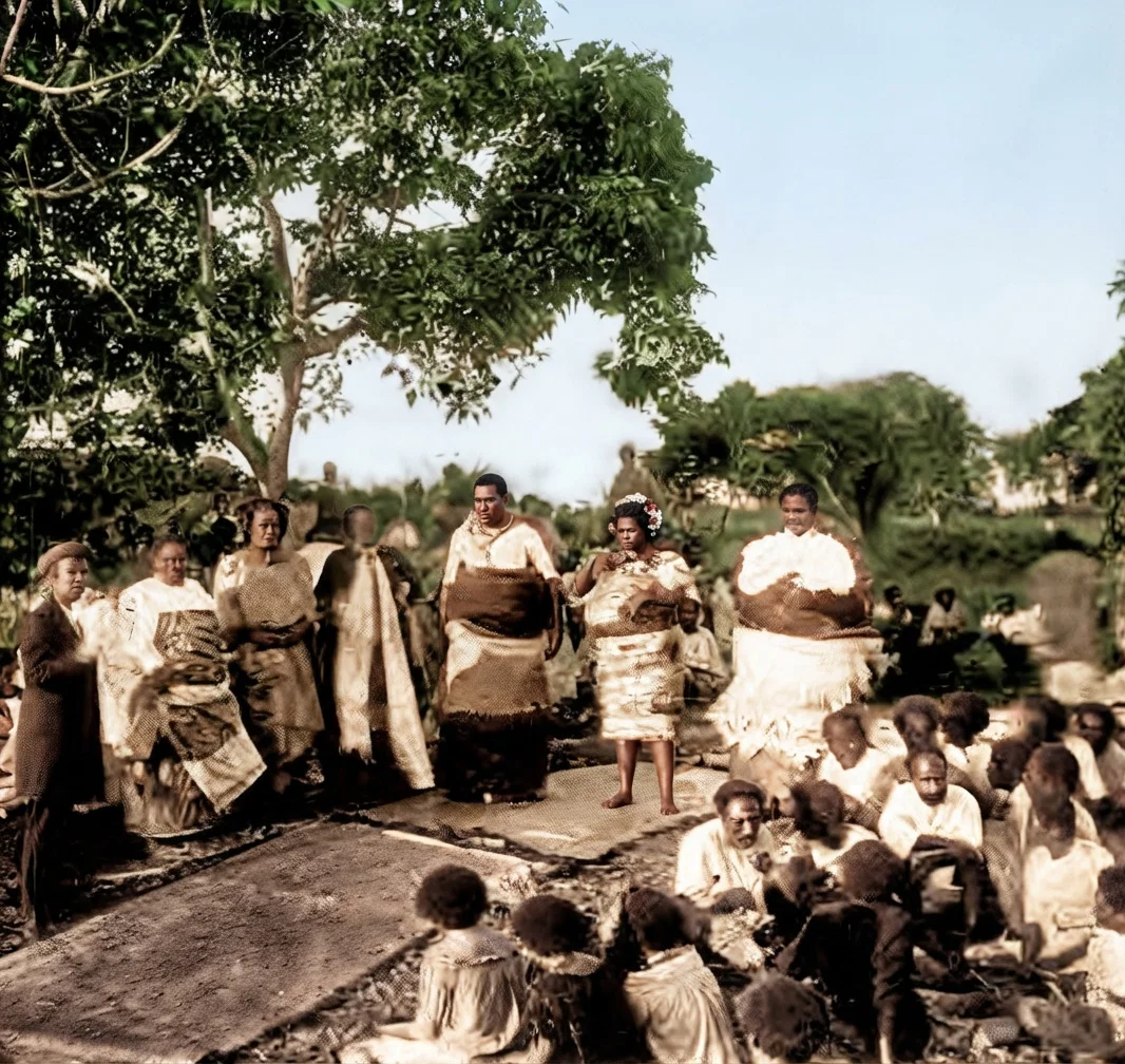 Marriage Ceremony among the Islanders.