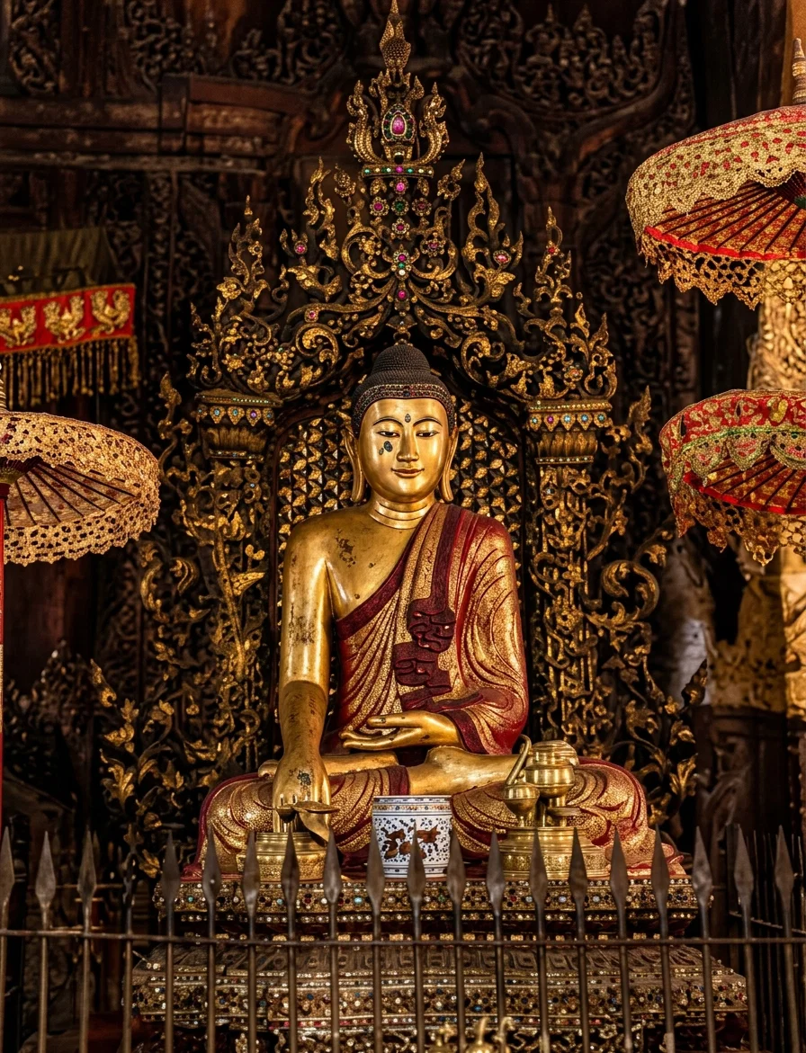 A Burmese Buddha
