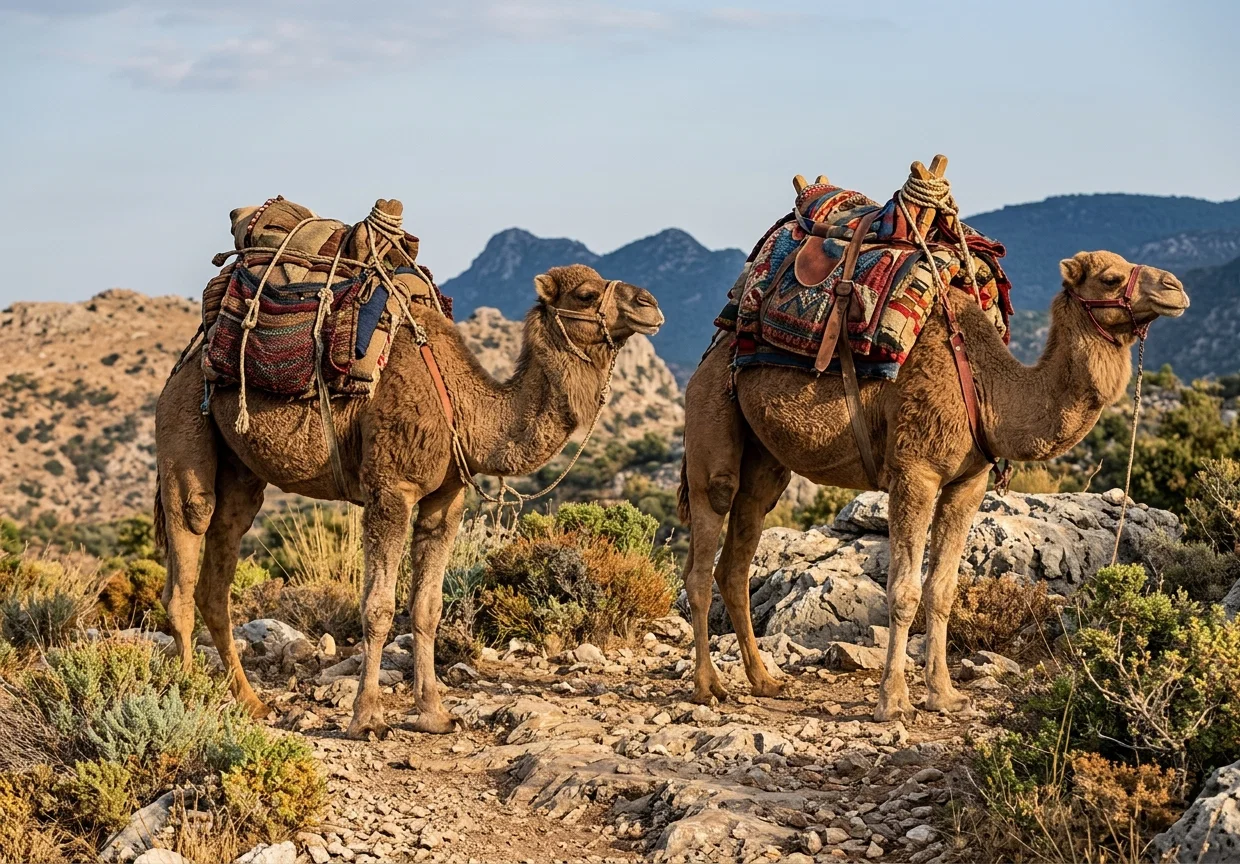 LOADED CAMELS, TURKEY