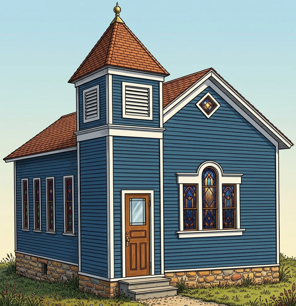 THE PROPOSED CHURCH BUILDING