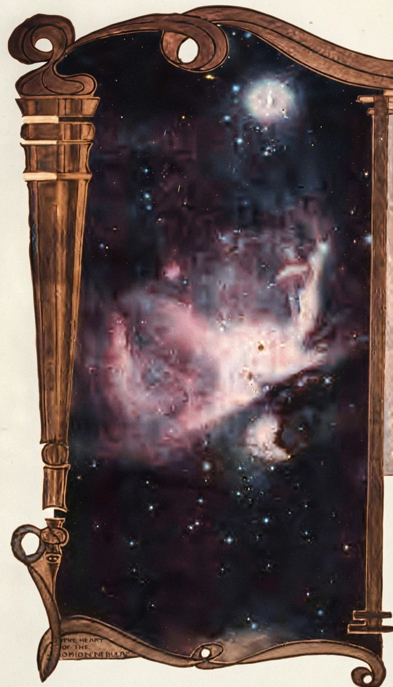 THE HEART OF THE ORION NEBULA