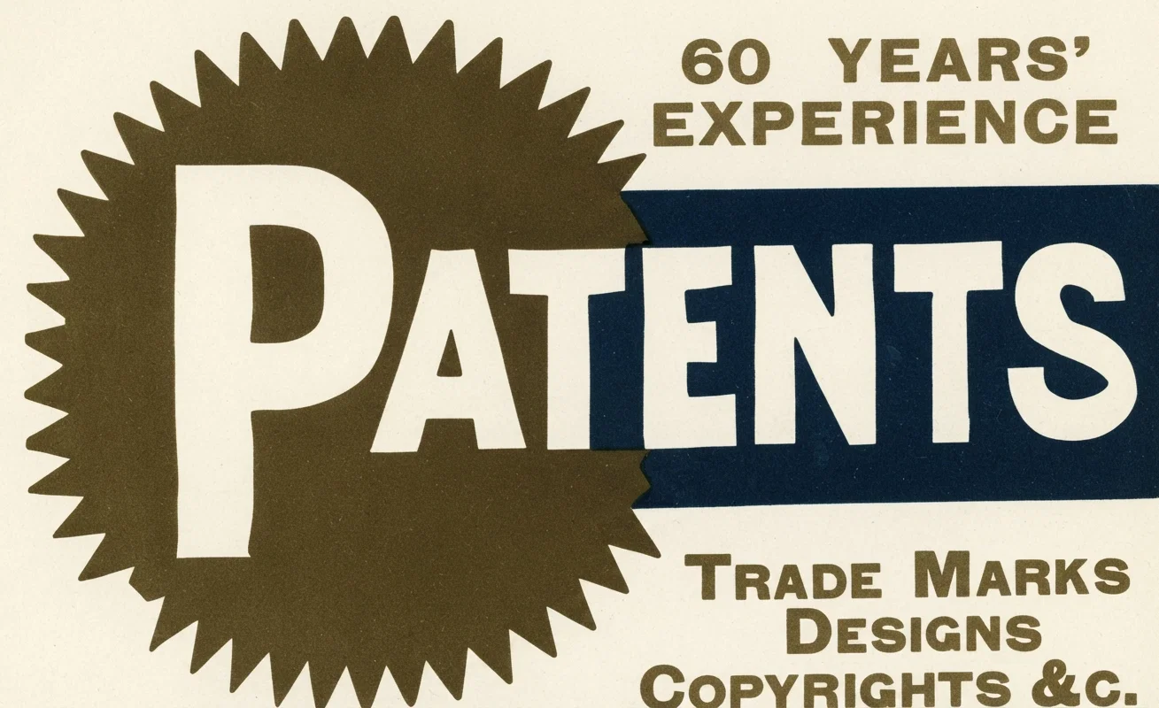 60 YEARS' EXPERIENCE
PATENTS
TRADE MARKS
DESIGNS
COPYRIGHTS &C.
Anyone sending a sketch and description may