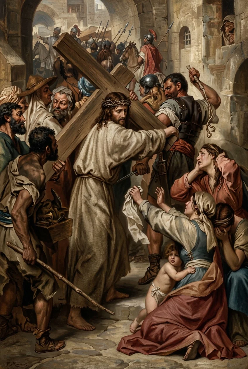 “If any man will come after Me, let him deny himself, and take up his cross daily, and follow Me.” “If any man have not the Spirit of Christ, he is none of His.”