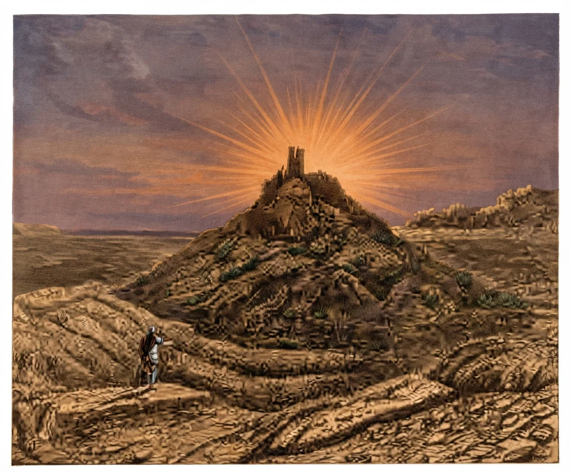 Birs-Nimrod, near Babylon. See Foot-note.