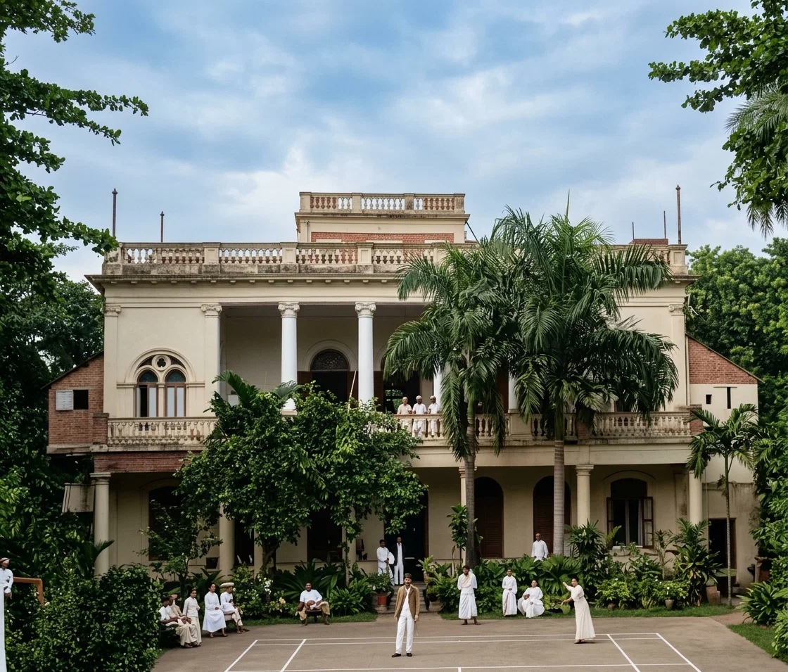 THE SANITARIUM AT CALCUTTA, INDIA